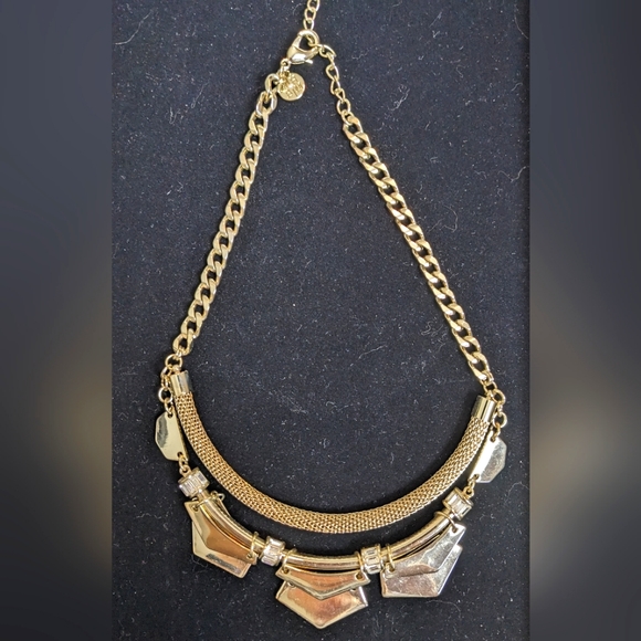 WHBM Necklace, Adjustable length, Gold - Picture 1 of 4